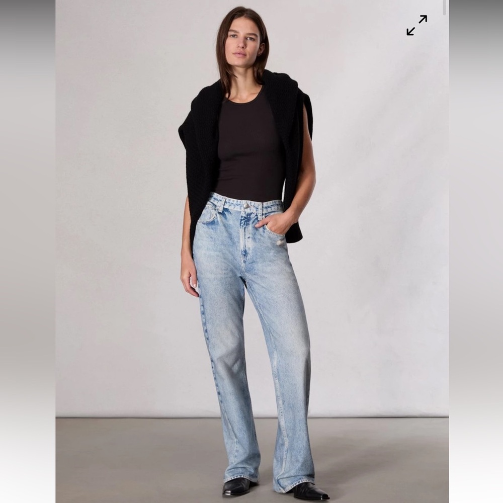 NWT Rag & Bone Miramar Shea Relaxed Straight Pants